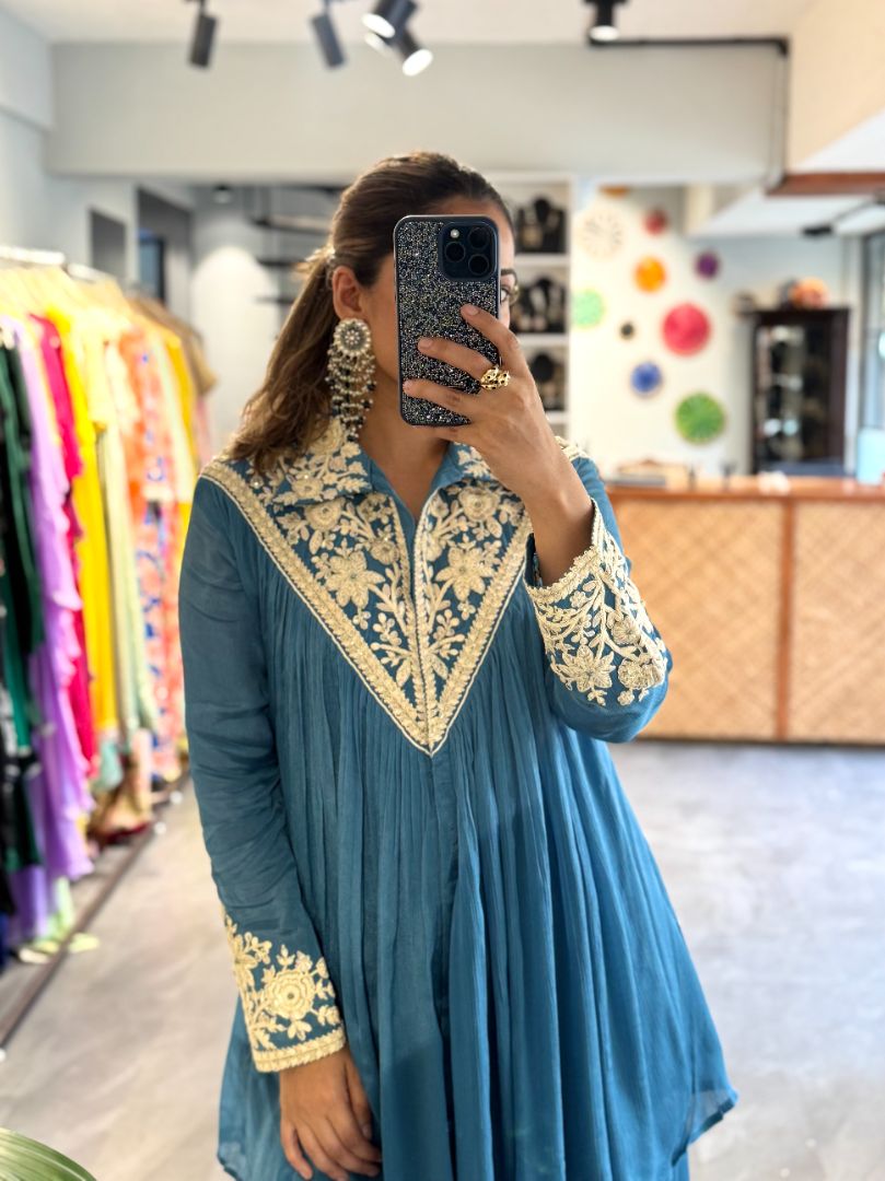 blue