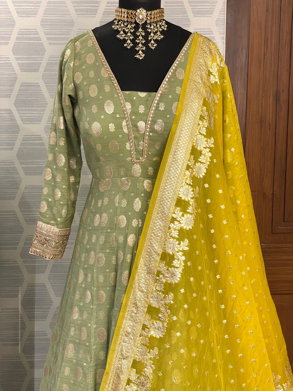 The Chanderi Anarkali