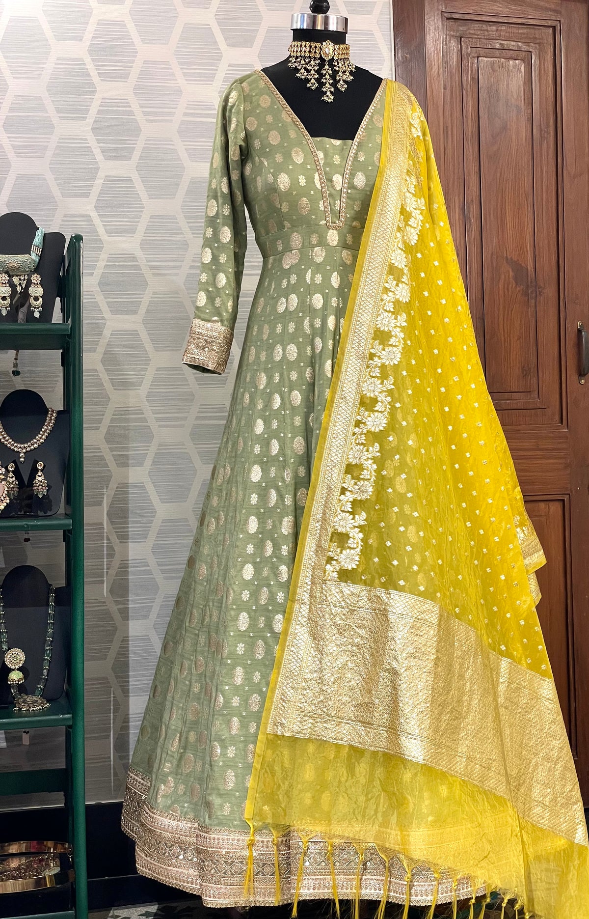 The Chanderi Anarkali