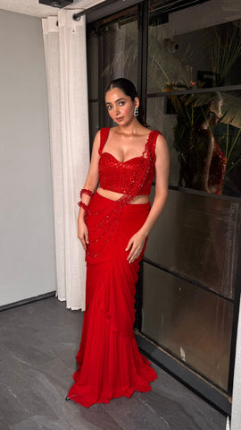 Red Cocktail Glam