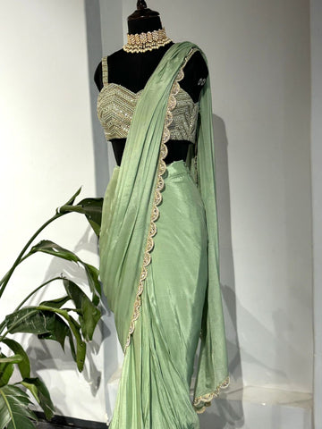 Celebratory Edge Saree