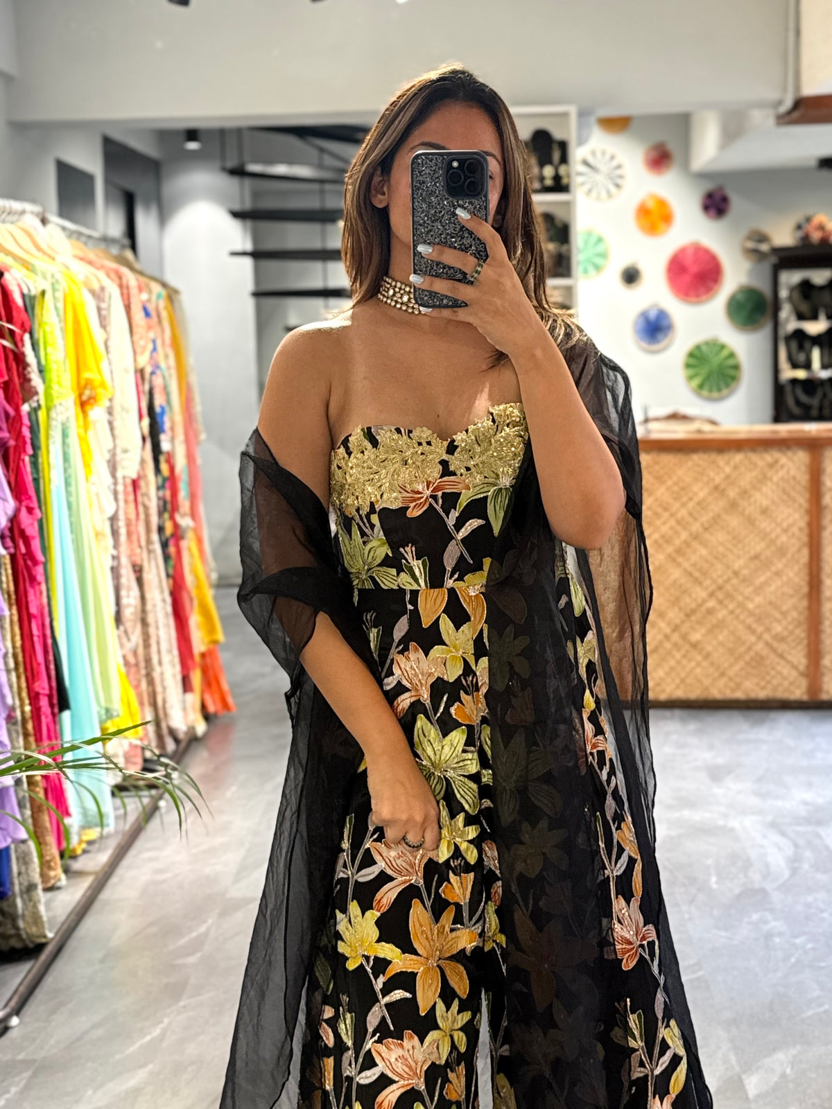 Midnight Florals Jumpsuit