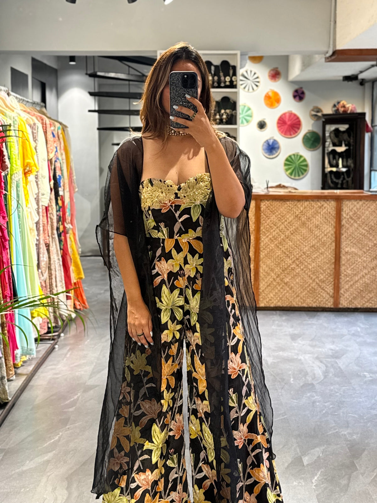 Midnight Florals Jumpsuit