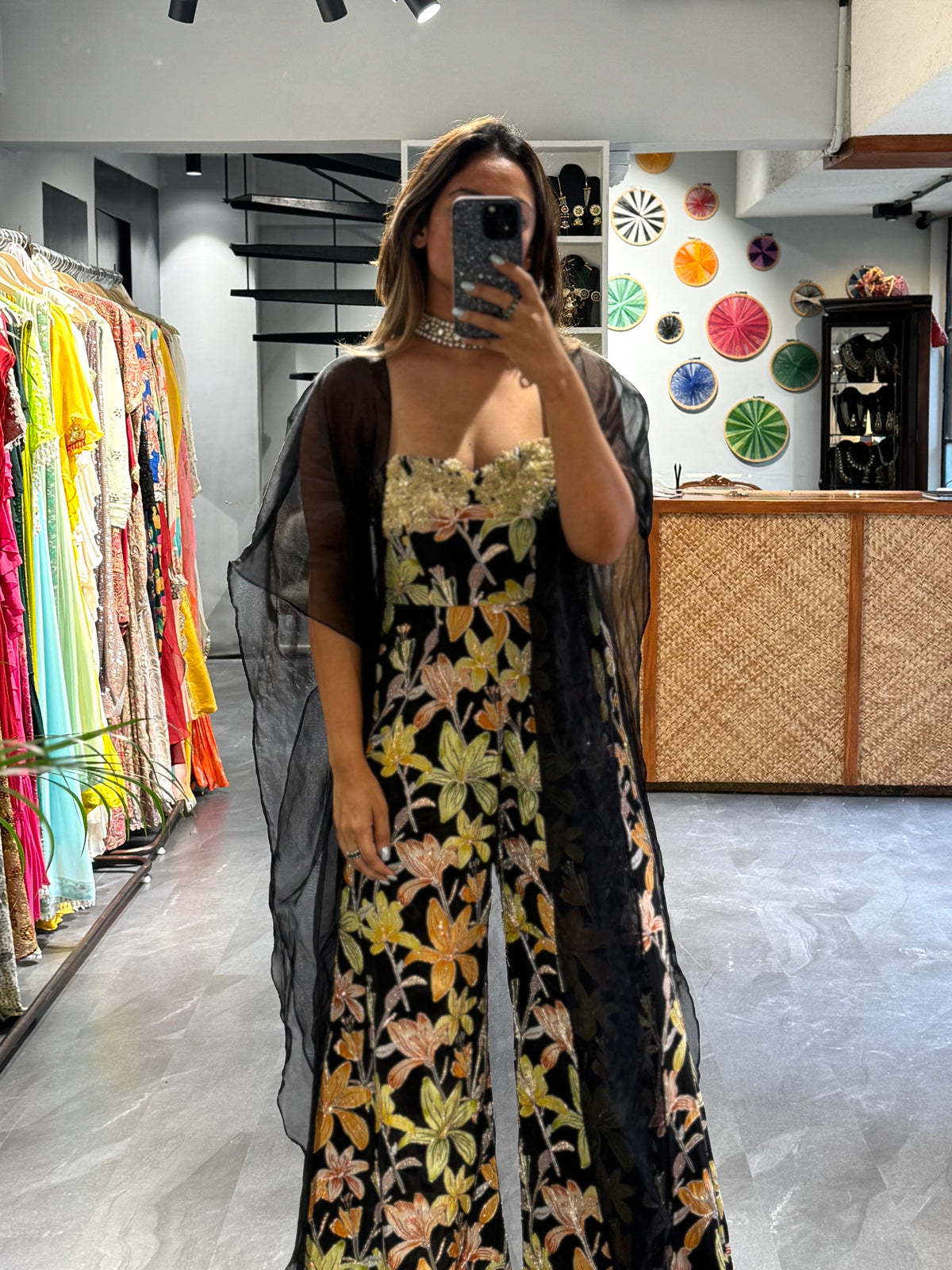 Midnight Florals Jumpsuit
